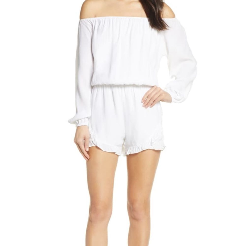 Fraiche by J Off Shoulder Romper